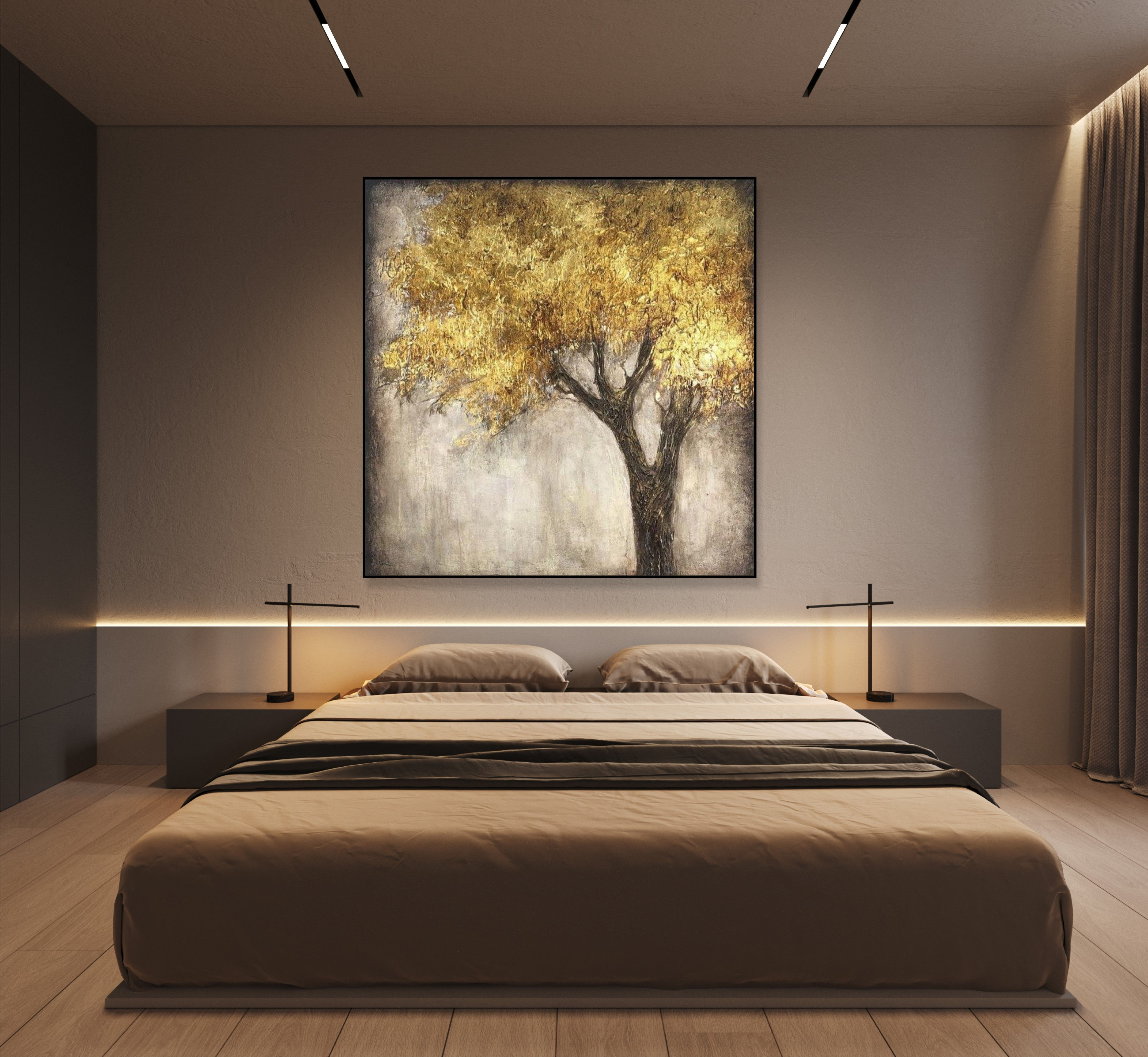 Wallpaper #02714 Three New Very Large Tree Paintings Rich Gane Art