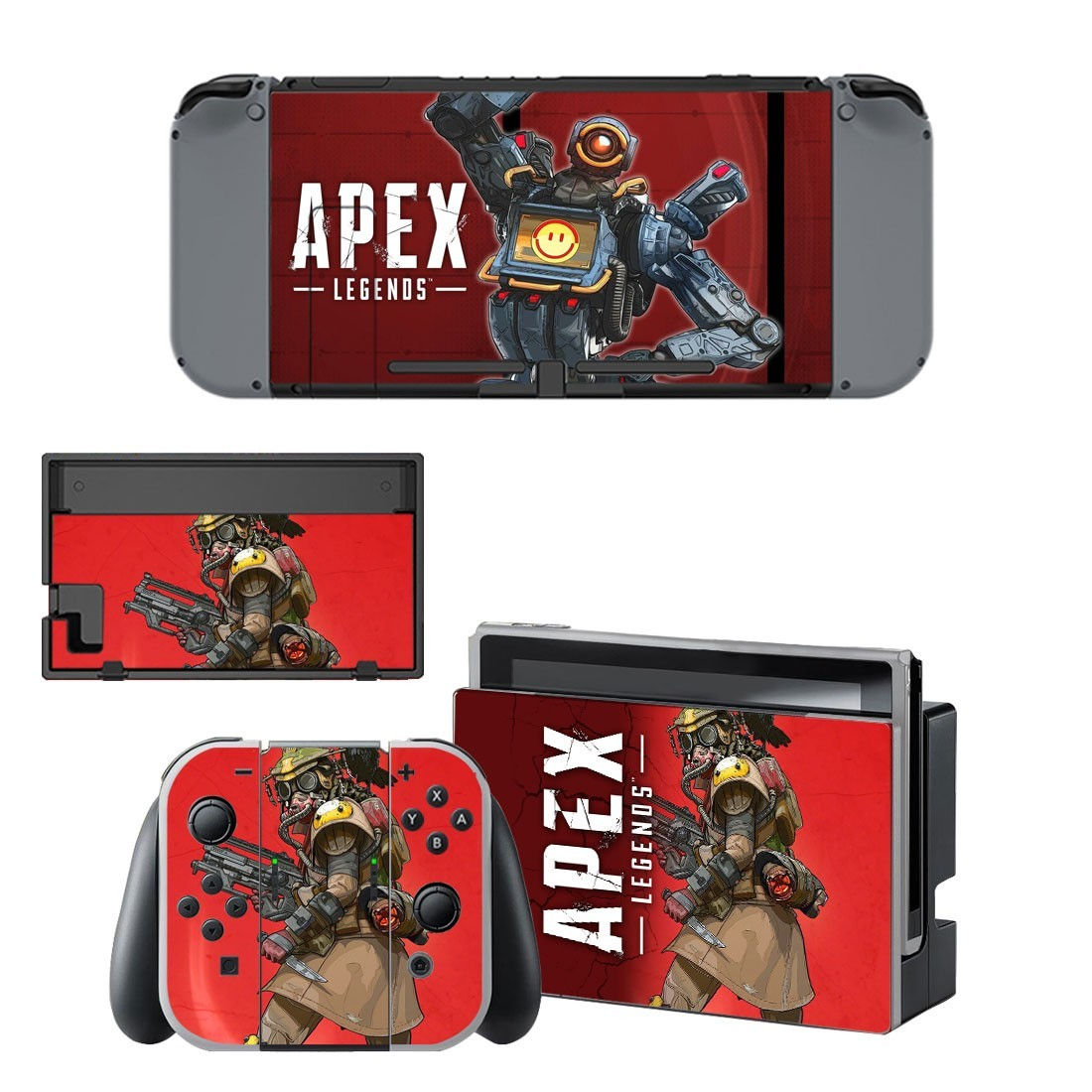 Wallpaper #iZ1QZJcBkAG5jTCHXbAz144 Apex Legends Decal Skin for Nintendo Switch Console and Controllers
