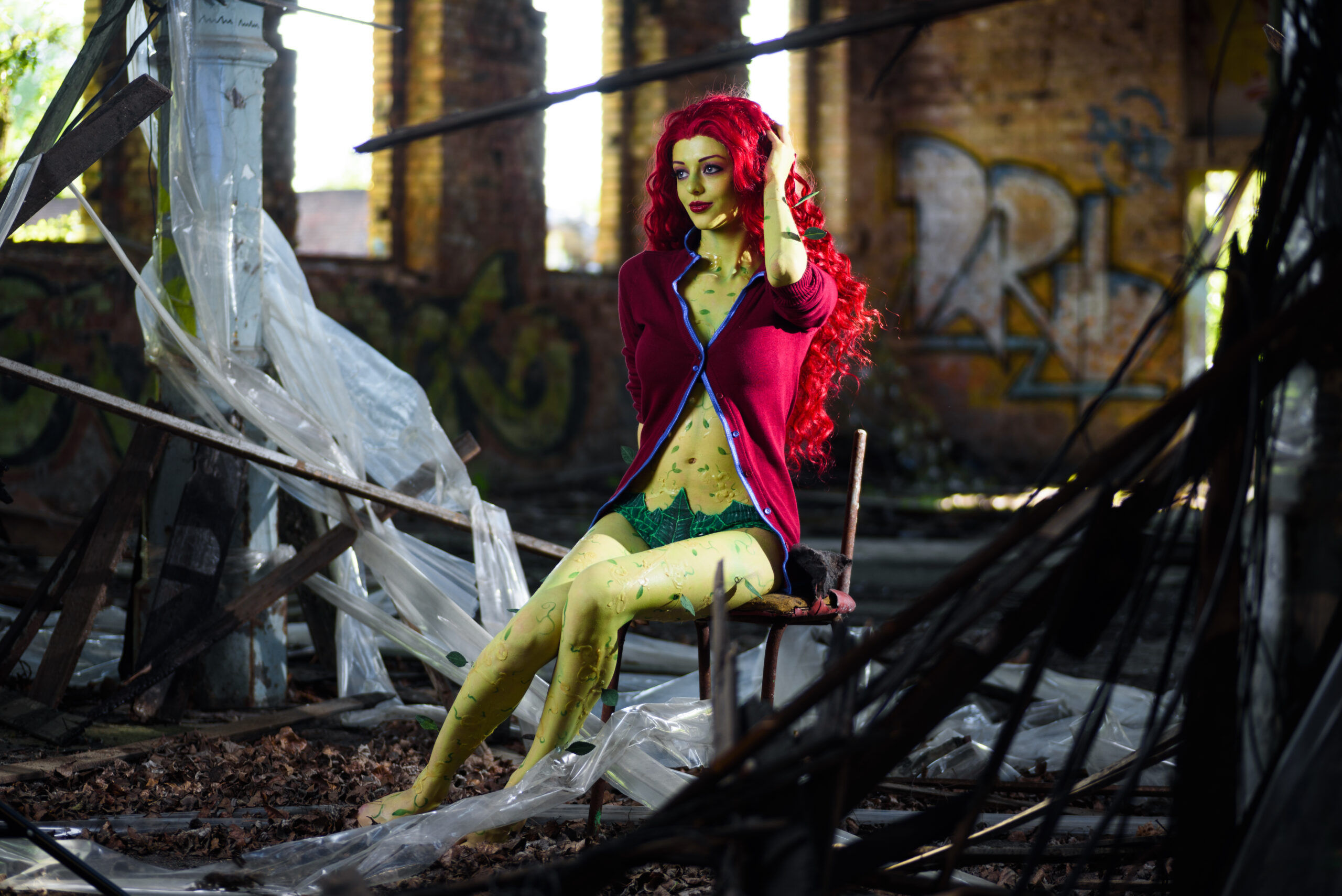 Wallpaper #WmgTGZMBSpphPi3-ABVR23 Midoricosplay Poison Ivy Arkham Asylum Batman Arkham Asylum