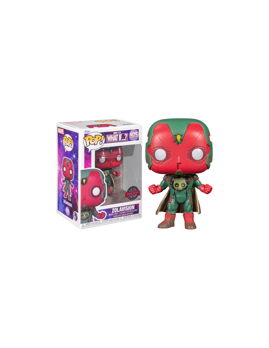 Wallpaper #26VxOJMBVBiSkHCaNo1f92 Funko Pop Marvel Studios What if Zolavision Glows in the Dark