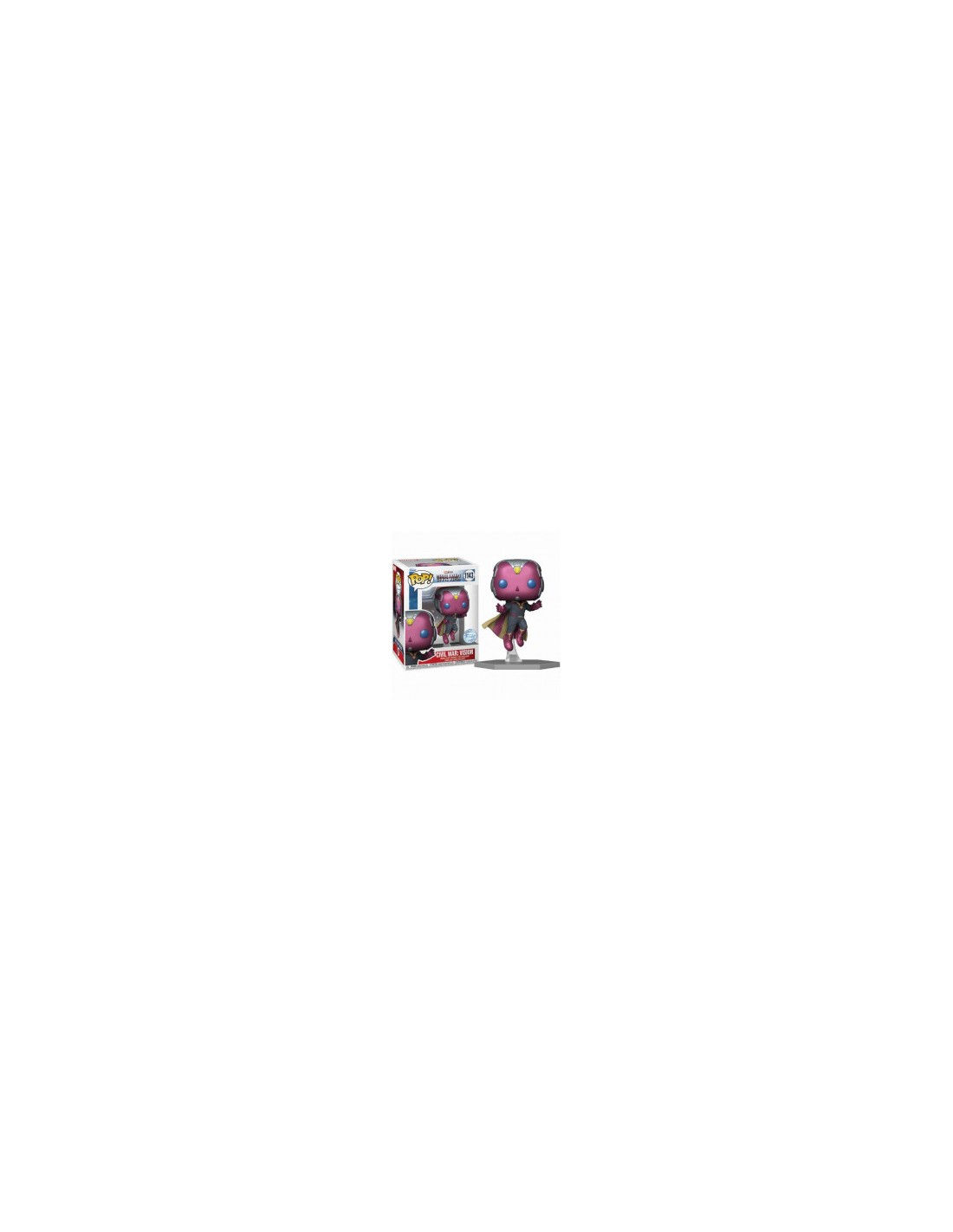 Wallpaper #26VxOJMBVBiSkHCaNo1f159 Funko Pop Marvel Civil War Vision Special Edition 1143 Tienda