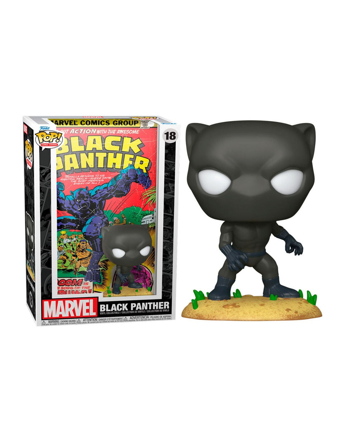 Wallpaper #1qVvOJMBVBiSkHCapo06280 Funko Pop Comic Covers Marvel Black Panther 18 Tienda Funko Pop