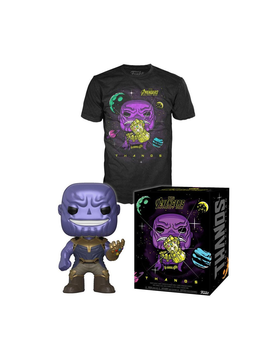 Wallpaper #72fr_JIBSpphPi3-o5lj152 Funko Pop Tee Box Funko Pop Marvel Infinity War Thanos Camiseta