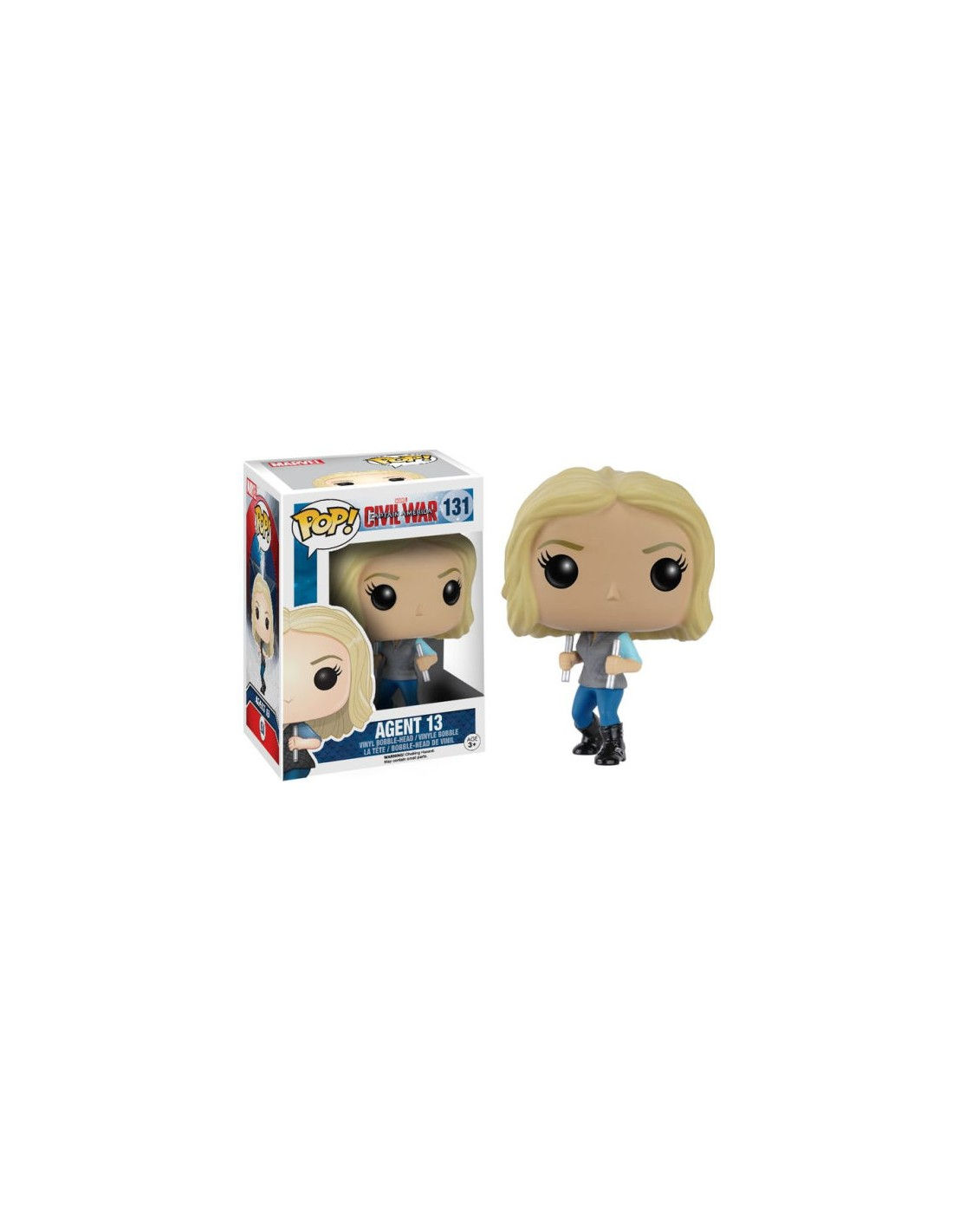 Wallpaper #_aV-OJMBVBiSkHCa5Y3h51 Funko Pop Marvel Civil War Captain America Agent 13 131 Tienda