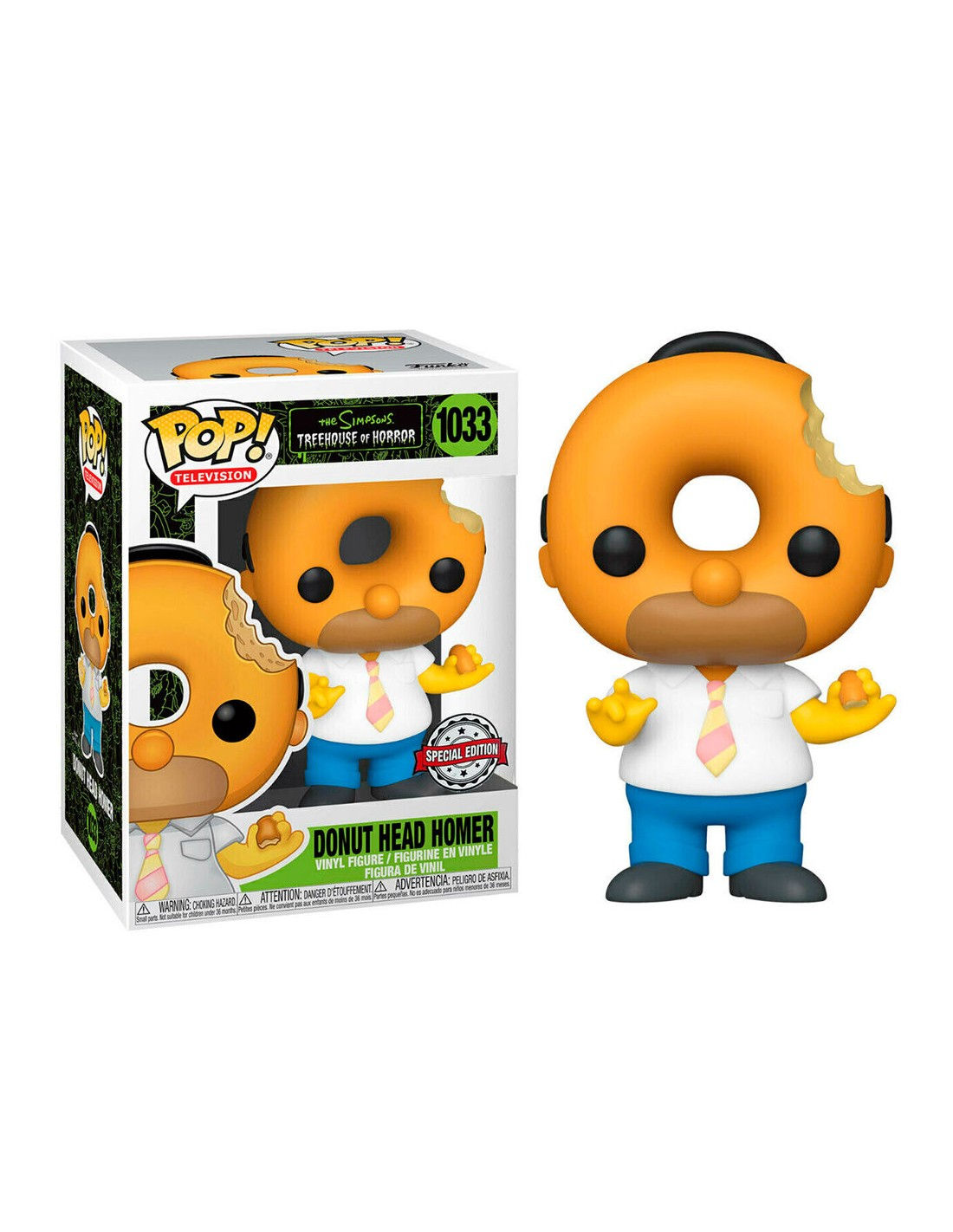 Wallpaper #26VxOJMBVBiSkHCaNo1f288 Funko Pop the Simpsons Treehouse of Horror Donut Head Homer Special