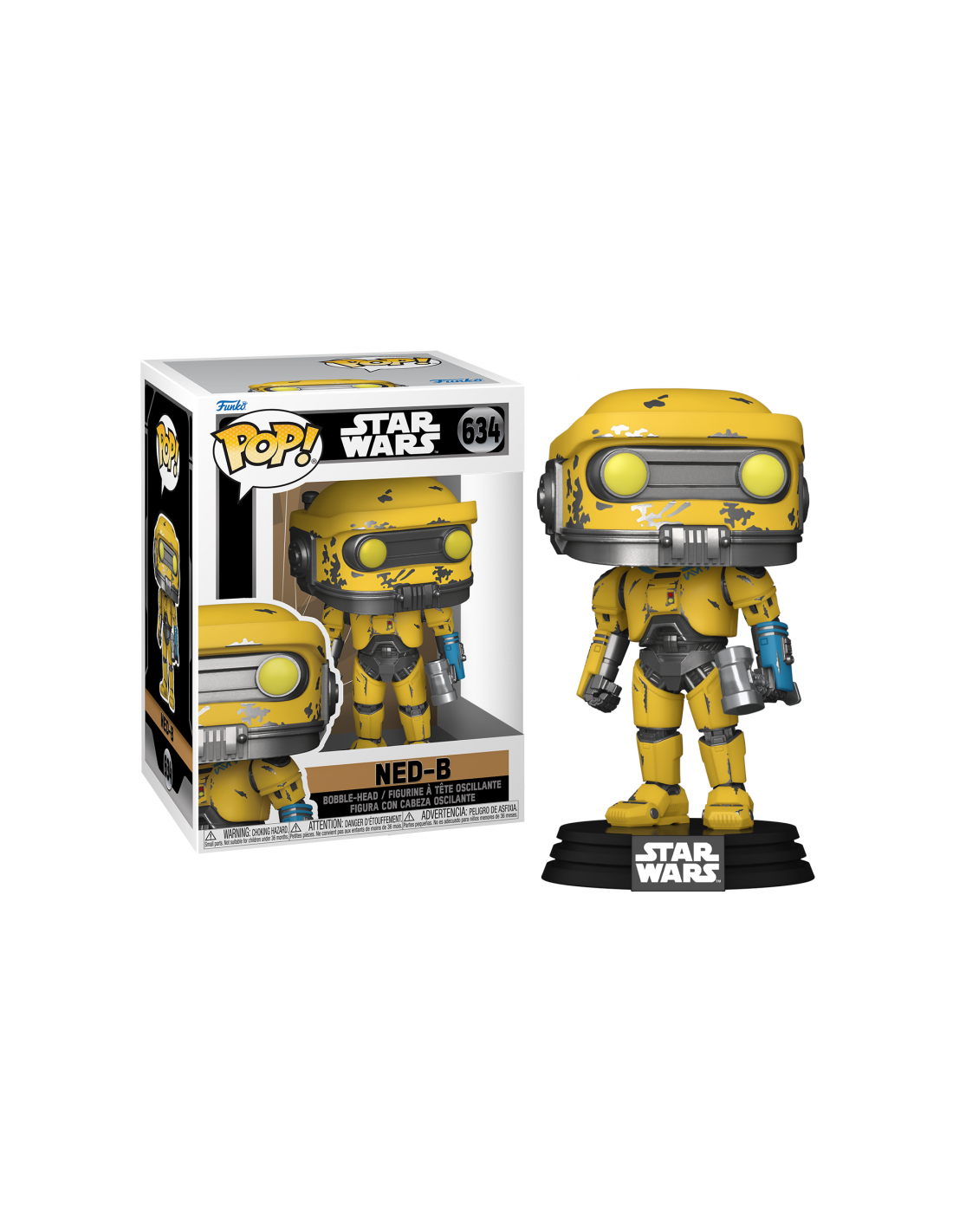 Wallpaper #26VxOJMBVBiSkHCaNo1f259 Funko Pop Star Wars Ned B 634 Tienda Funko Pop Oficial