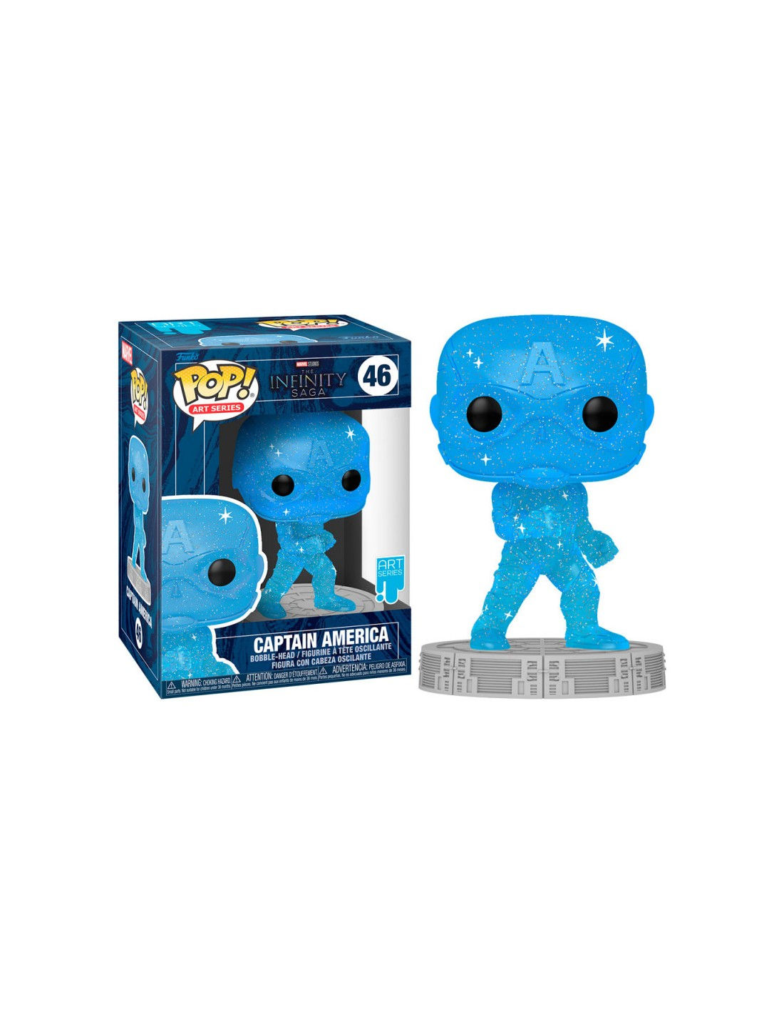 Wallpaper #72fr_JIBSpphPi3-o5lj27 Funko Pop Marvel Infinity Saga Artist Capitan America Blue Tienda