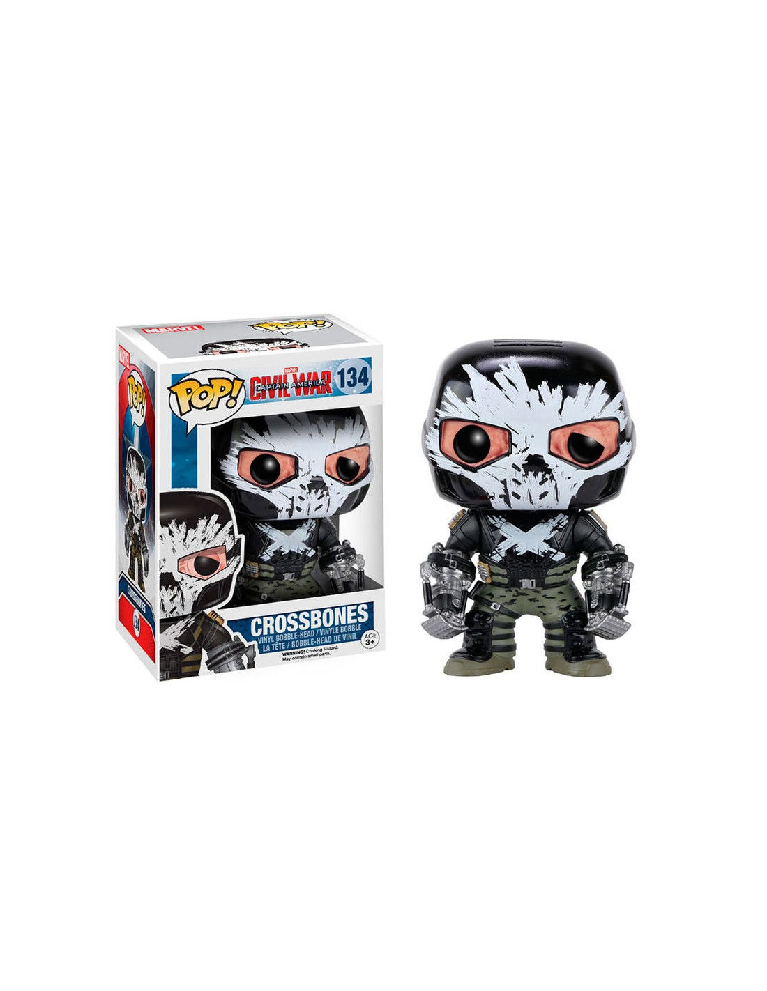 Wallpaper #_aV-OJMBVBiSkHCa5Y3h50 Funko Pop Marvel Civil War Captain America Crossbones 134 Tienda