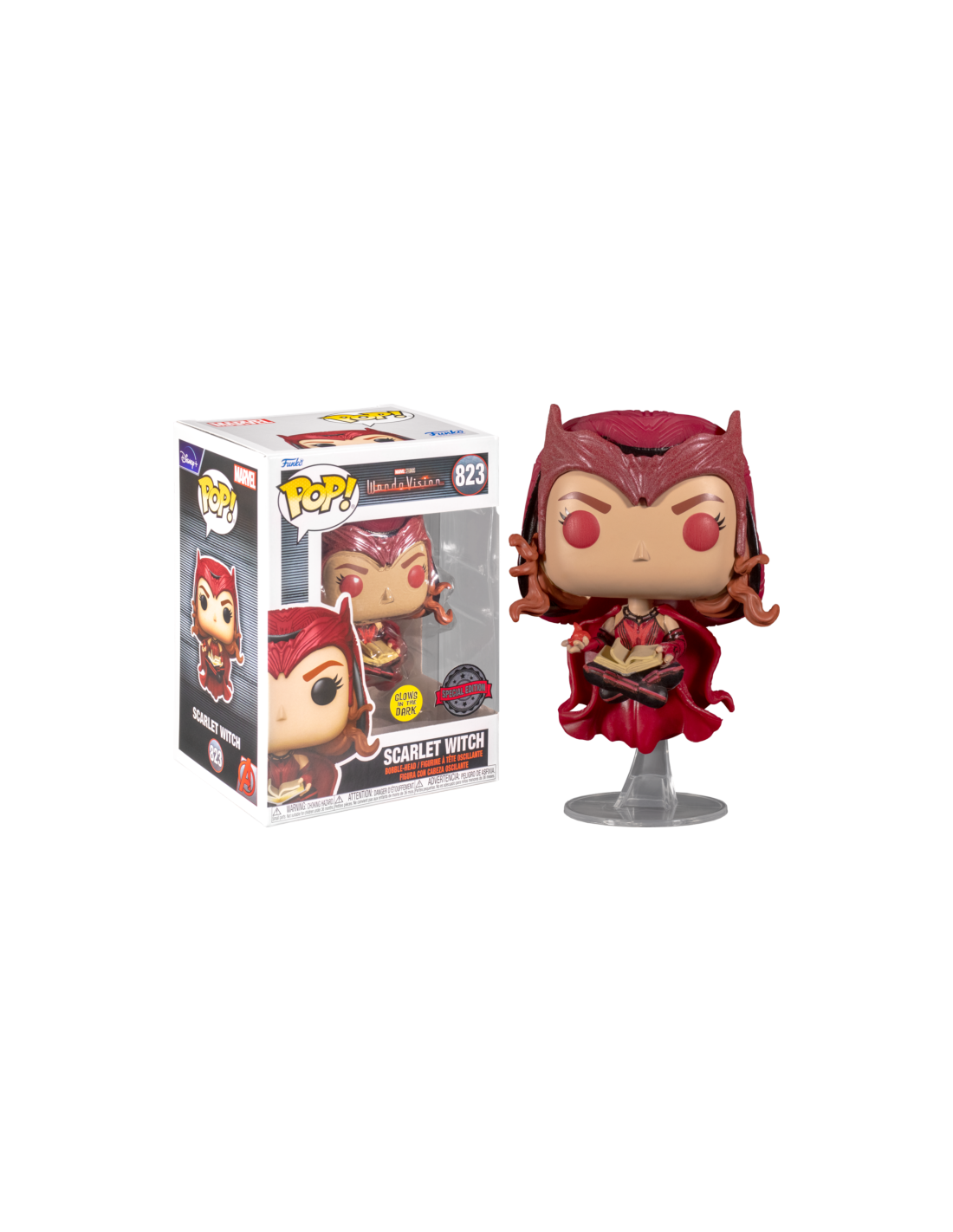 Wallpaper #26VxOJMBVBiSkHCaNo1f214 Funko Pop Marvel Wandavision Bruja Escarlata Wanda Scarlet Witch