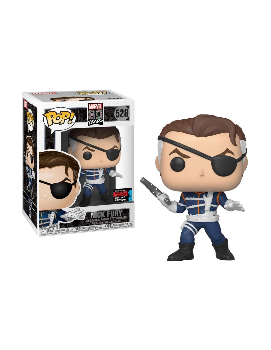 Wallpaper #26VxOJMBVBiSkHCaNo1f74 Funko Pop Marvel 80 Years Nick Fury Fall Convention 2019 Limited