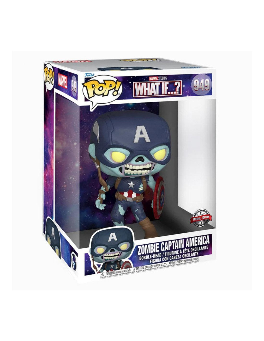 Wallpaper #vWfWEJMBSpphPi3-LPSt2 Funko Pop Marvel Studios What if Zombie Capitan America Special