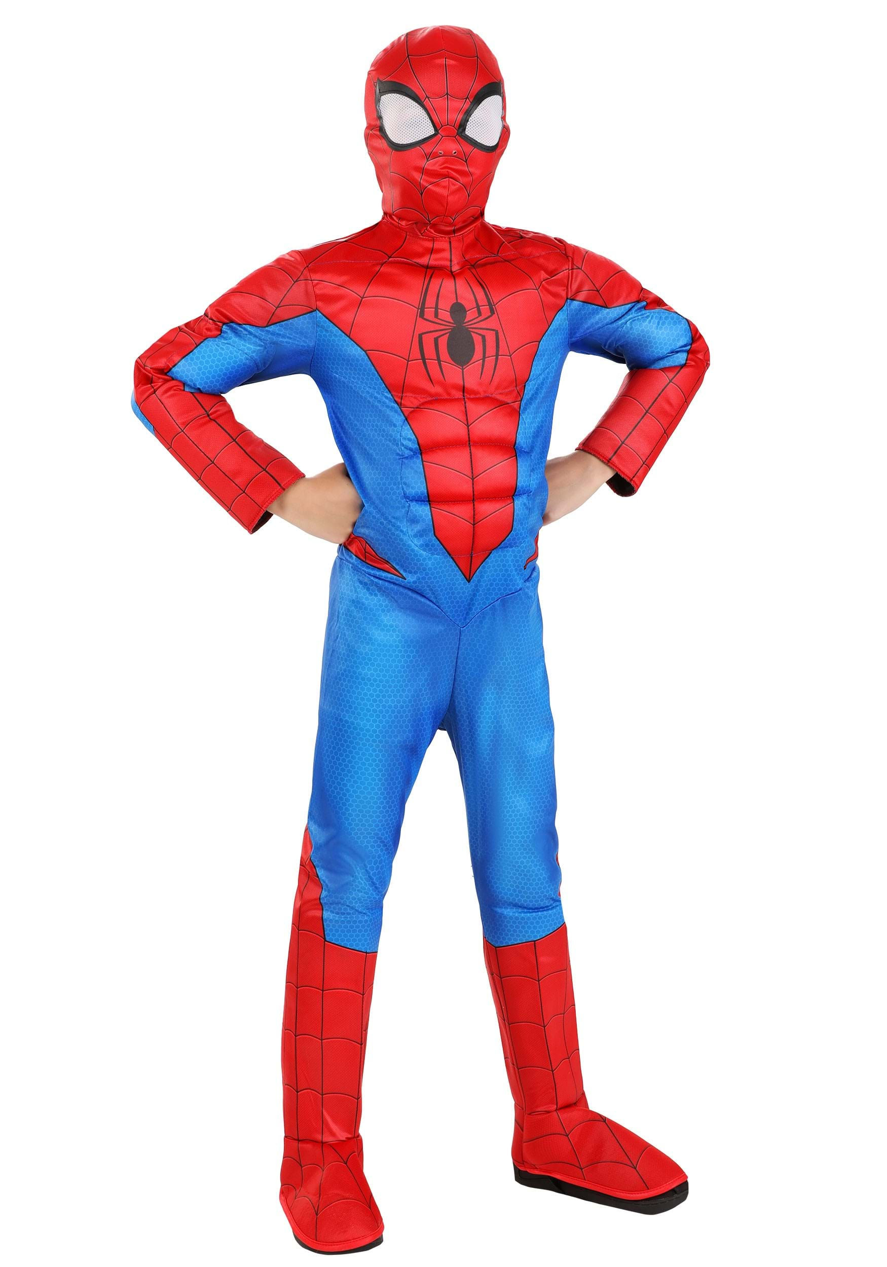 Wallpaper #Fmdx5pIBSpphPi3-DjO-196 Marvel Spider Man Deluxe Kids Costume Screamers Costumes