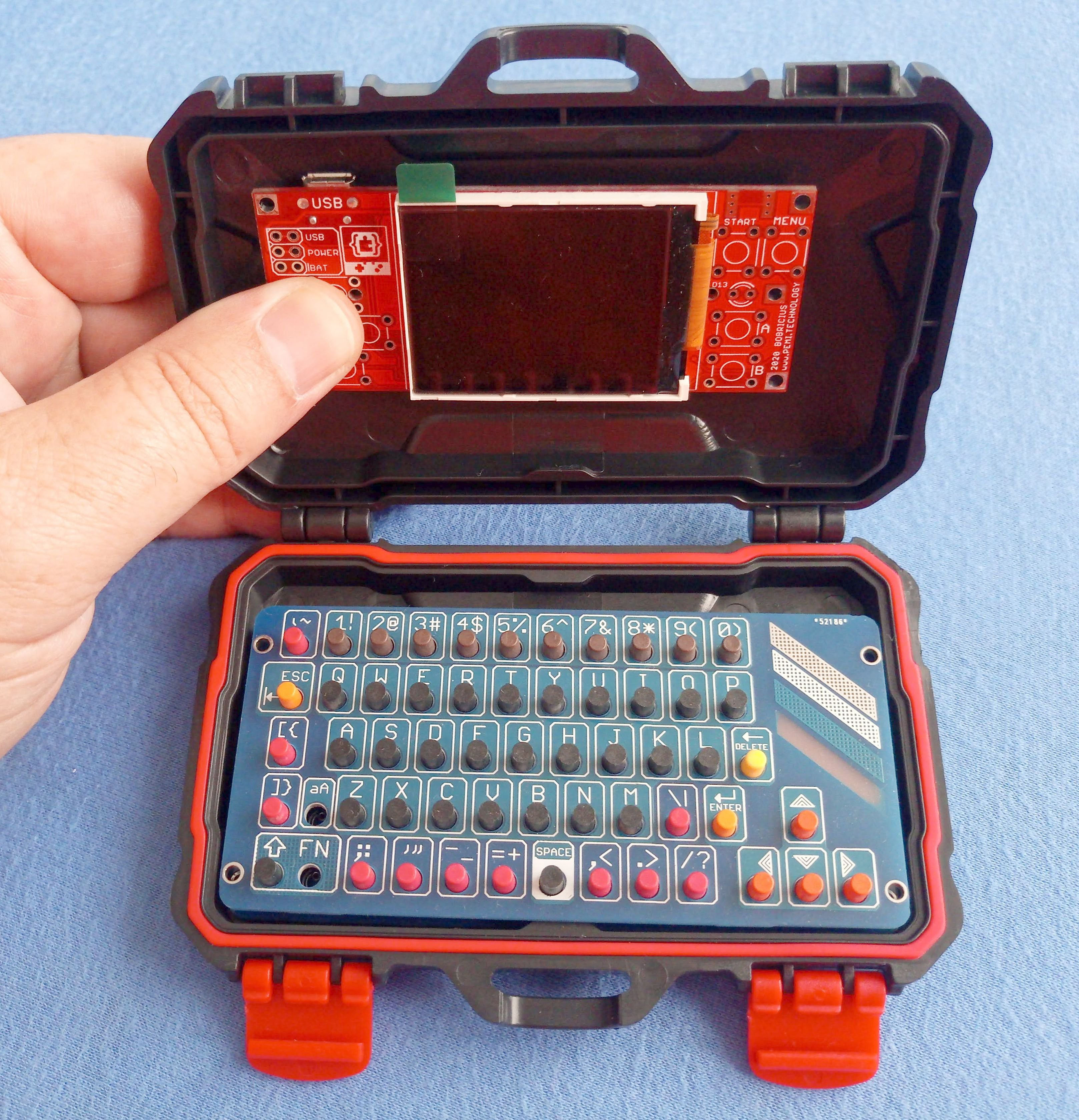 Wallpaper #4LhF25IBJvJKYCmEM_VT368 Cyberdeck Style Concept Details Hackadayio