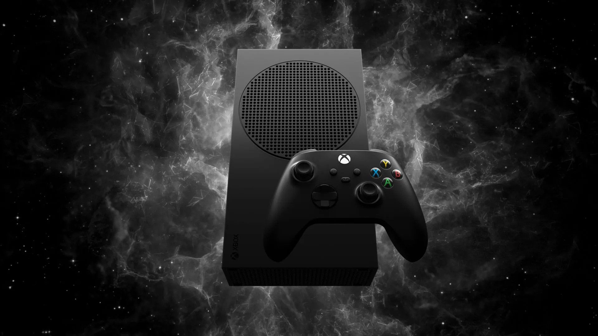 Wallpaper #w1jINJMBzN9vxX34-D2X224 The Black 1tb Xbox Series S Console is Available with a Starfield