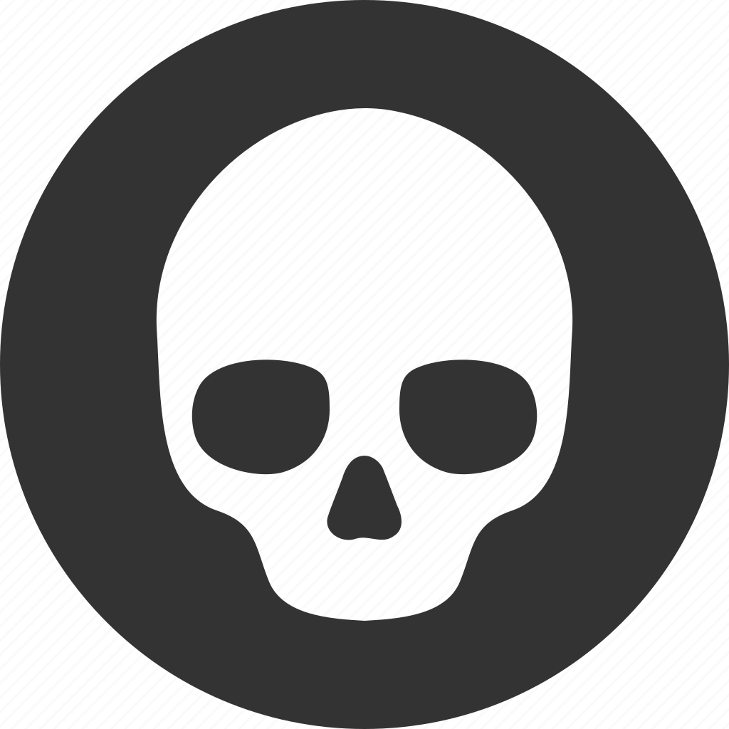 Wallpaper #CBlbKo8BtGB6xQ78NIvo28 Skull Caution Danger Death Hazard Risk Warning Icon Download on