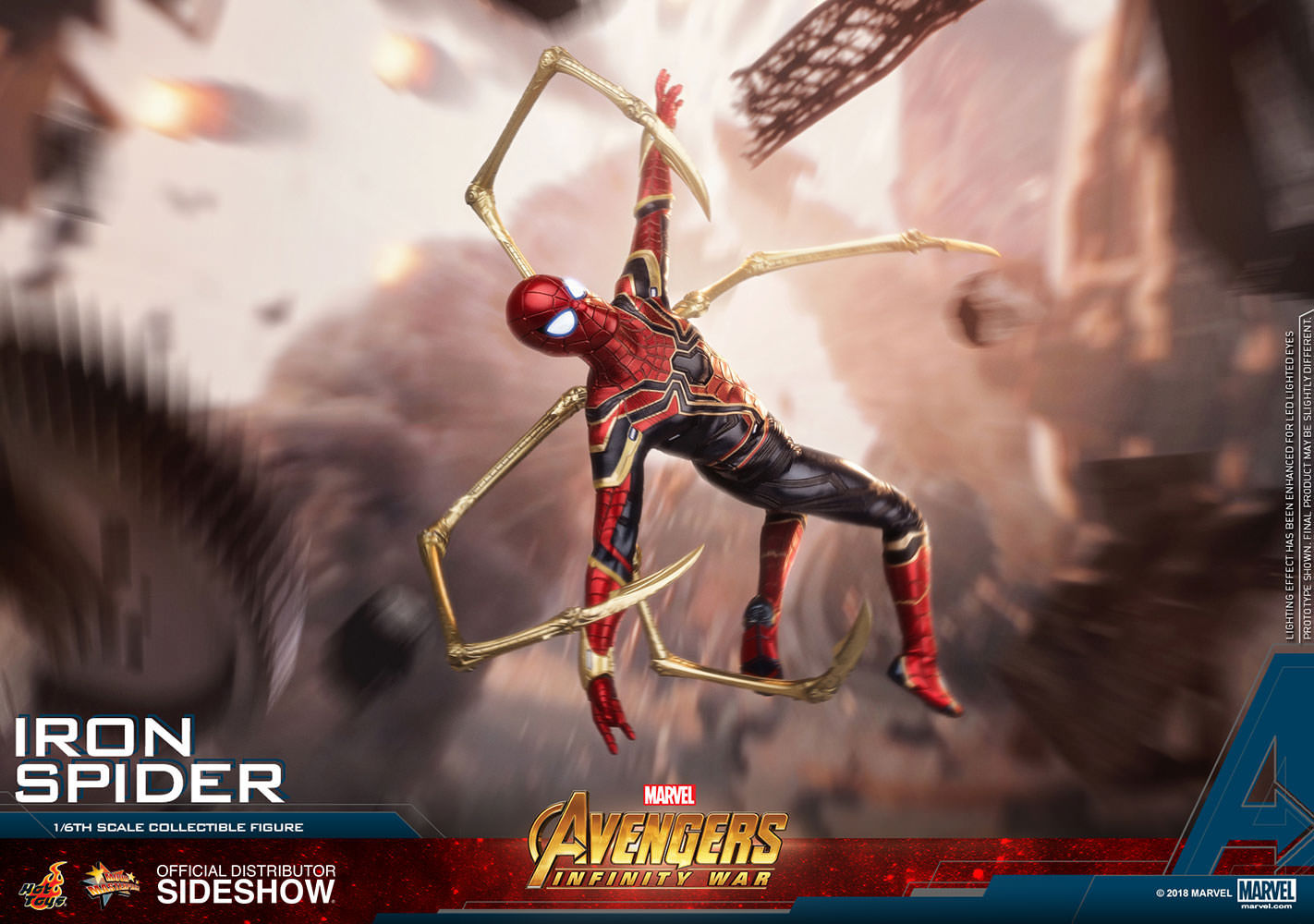 Wallpaper #j6U0MpMB0vj5YdARHNPk80 MCU Avengers Infinity War Iron Spider Figure