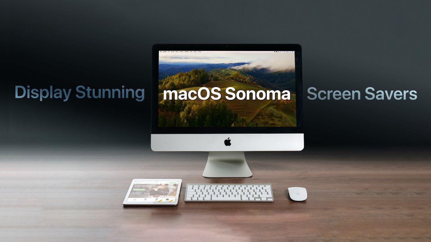 Wallpaper #UT-SPJMBLiIJ4c9OCZJ028 How to Display Stunning Macos Sonoma Screensavers Appsntips