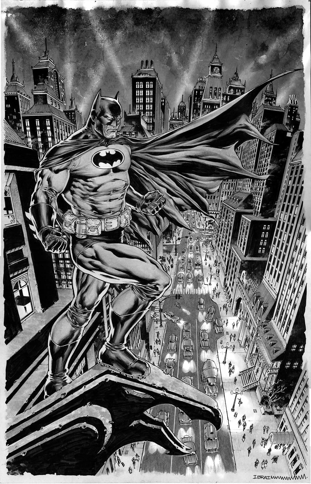 Wallpaper #dX289I4Bnwiau_P6OBAX15 Batman Over Gotham by Ibraimroberson on Deviantart