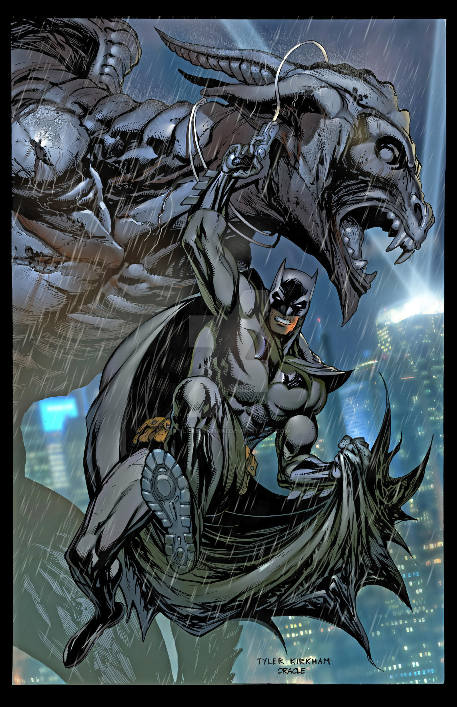 Wallpaper #jxkZHo8BtGB6xQ78tnig4 Batman Gargoyle Colors by Tylerkirkham on Deviantart