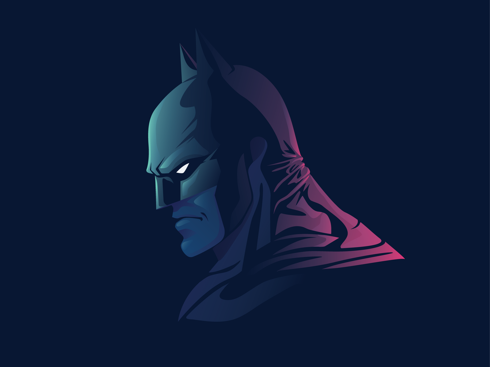 Wallpaper #s2dM9ZIBSpphPi3-Q36y134 Batman by Vectto on Dribbble