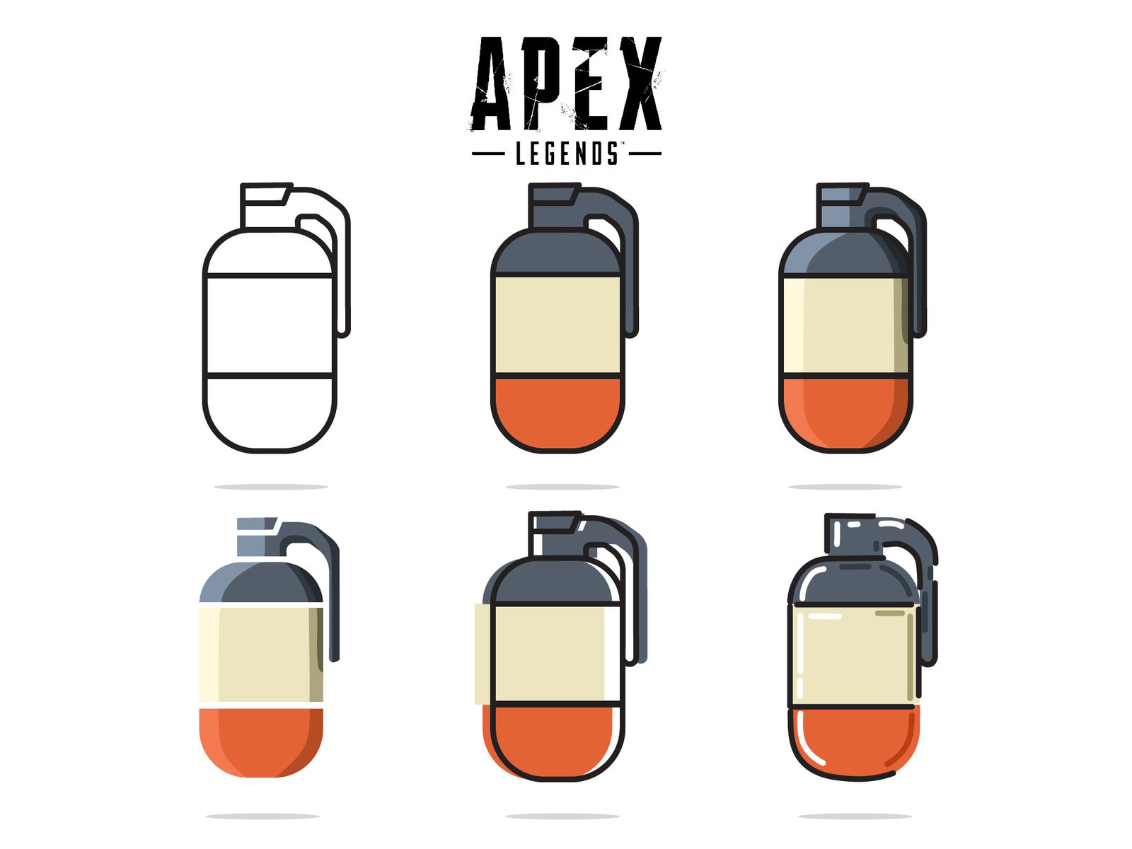 Wallpaper #Yiw4SZMB0E1QgA7wDPKu258 Illustration Styles Apex Legends by Gfxes on Dribbble