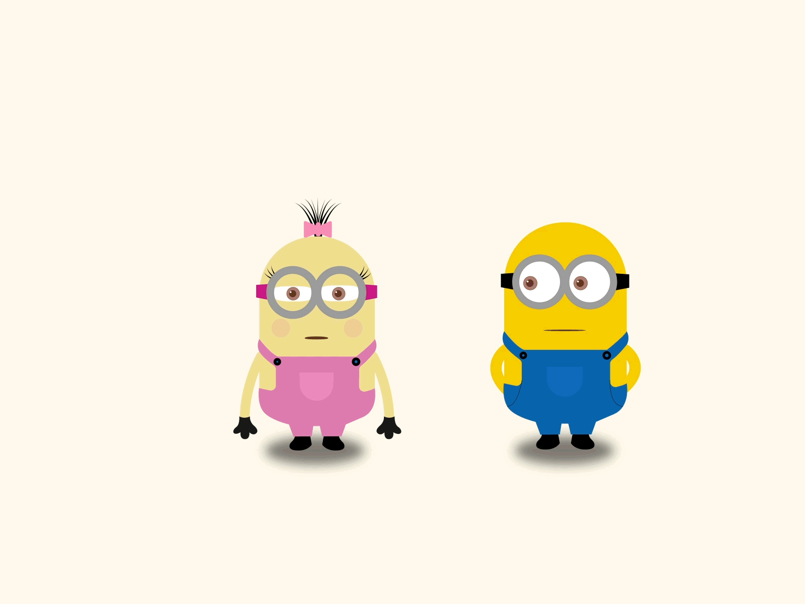 Wallpaper #MmdvEJMBSpphPi3-EfOj390 Minion Love by Madhan Kumar on Dribbble