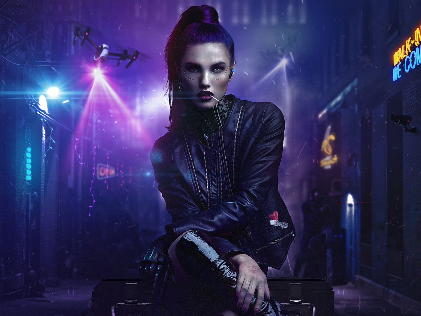 Wallpaper #Qmc8E5MBSpphPi3-bv-l164 Cyberpunk 2077 Composite by Daniel White on Dribbble