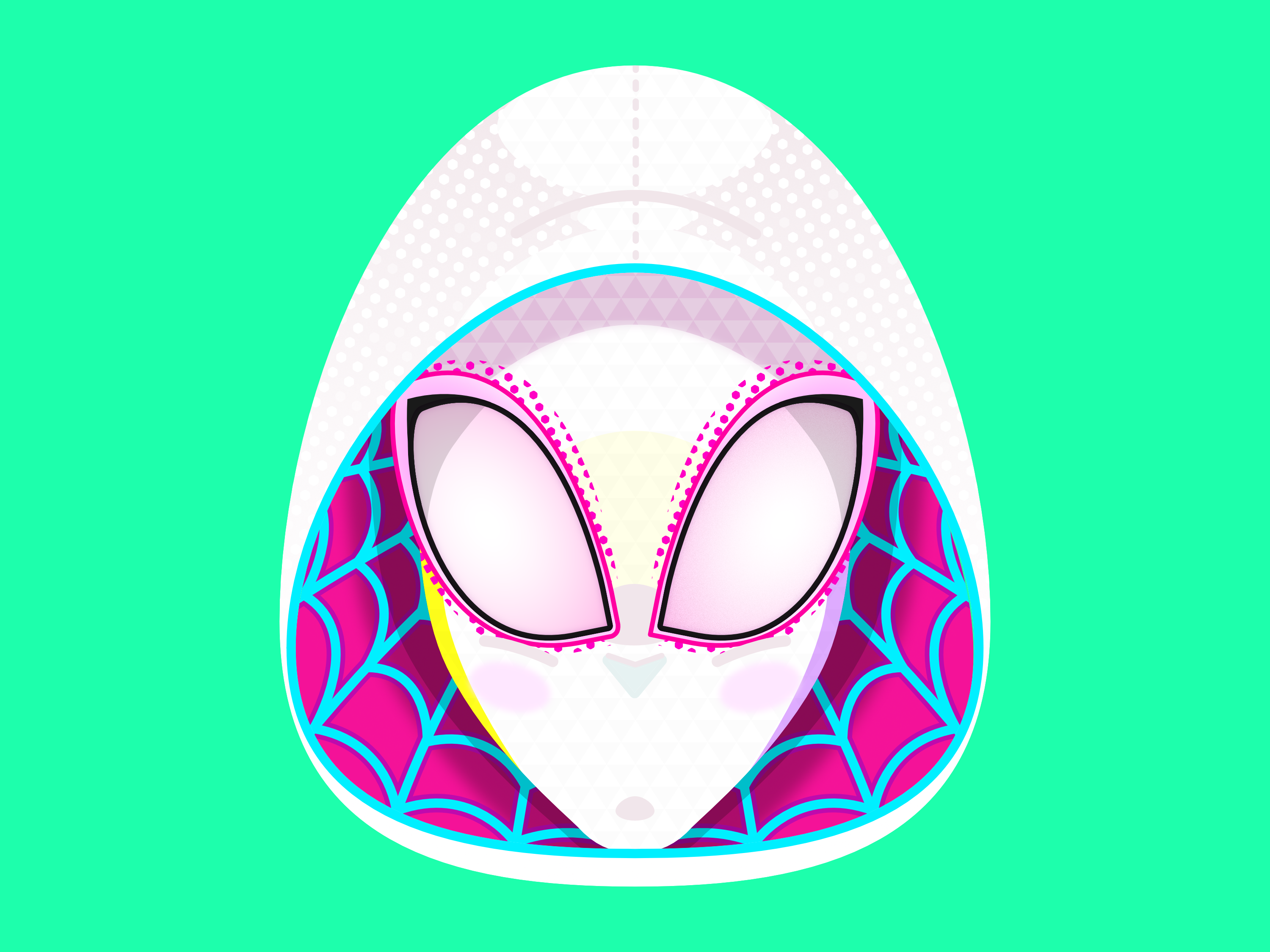 Wallpaper #a_RNOpMBKFX8bn3rUnhb114 Spider Gwen by Duncan Horne on Dribbble