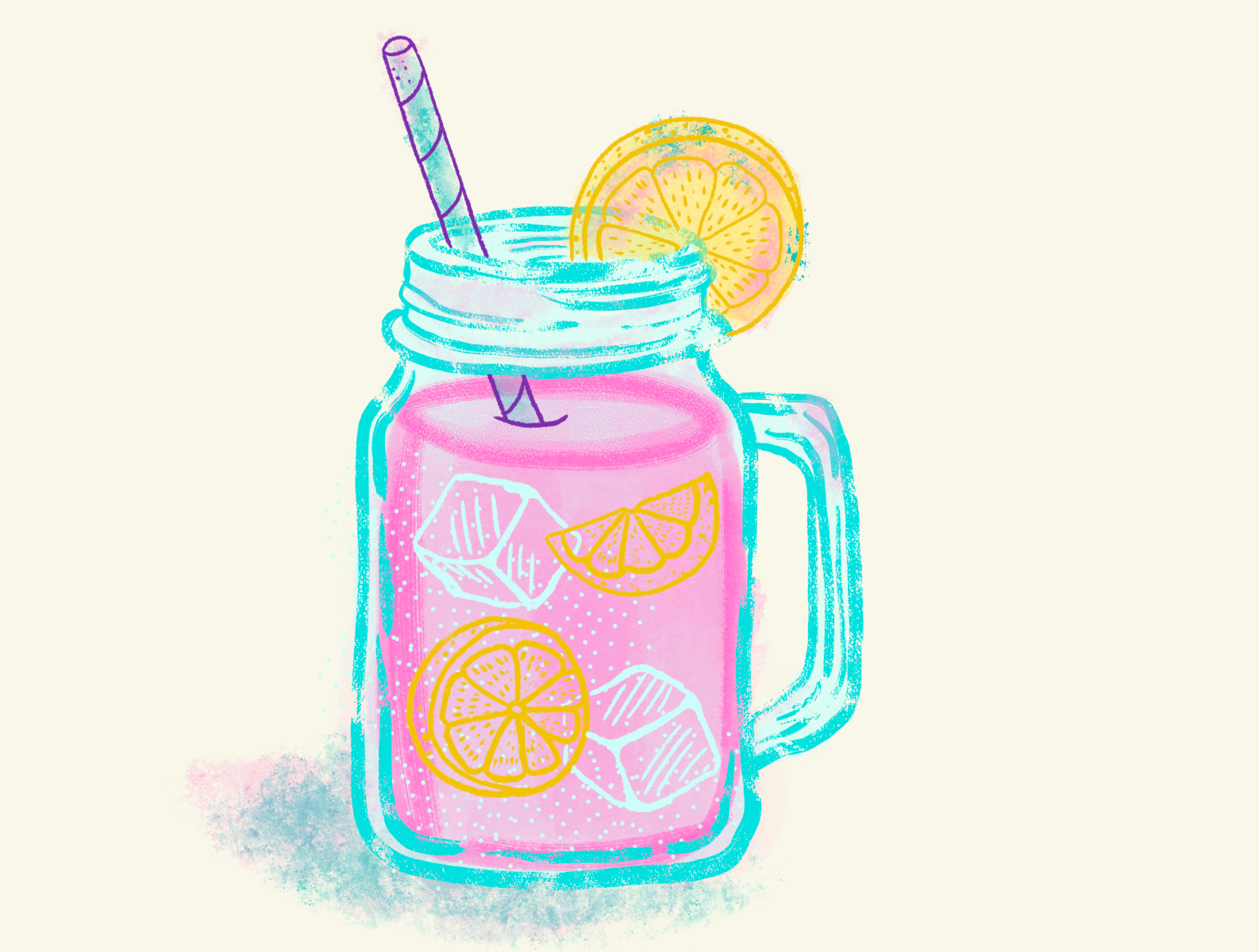 Wallpaper #4WcM6pIBSpphPi3-bkQ1157 Pink Lemonade by Ioana Munteanu on Dribbble
