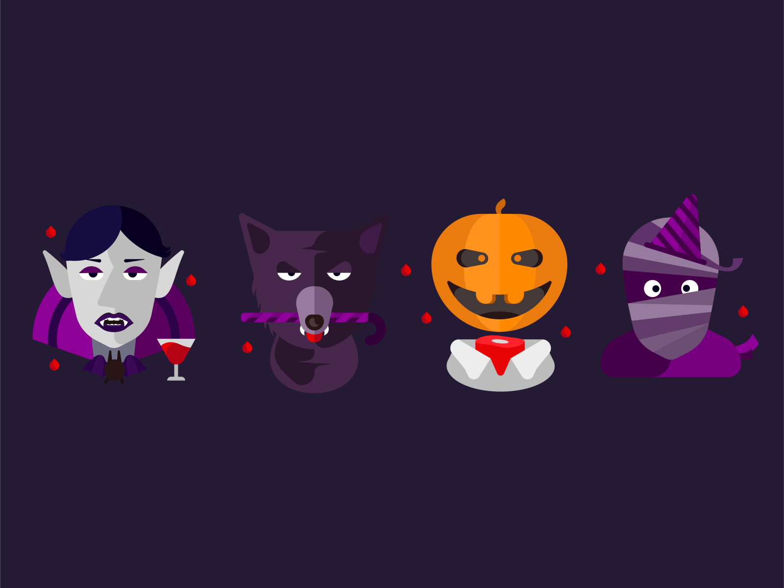 Wallpaper #2GgpF5MBSpphPi3-XA1q253 Halloween Heroes by Dimi3iii on Dribbble