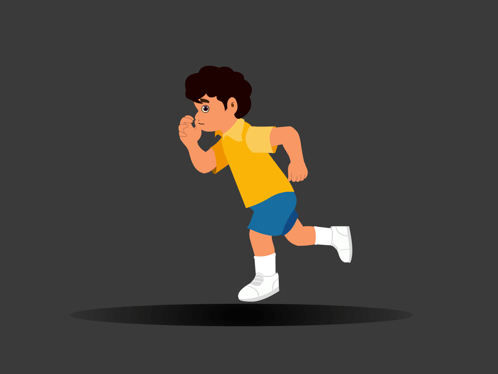 Wallpaper #UxzlQJMB8JfcLg2J6_fv18 Cute Boy Run Cycle by Nipun on Dribbble
