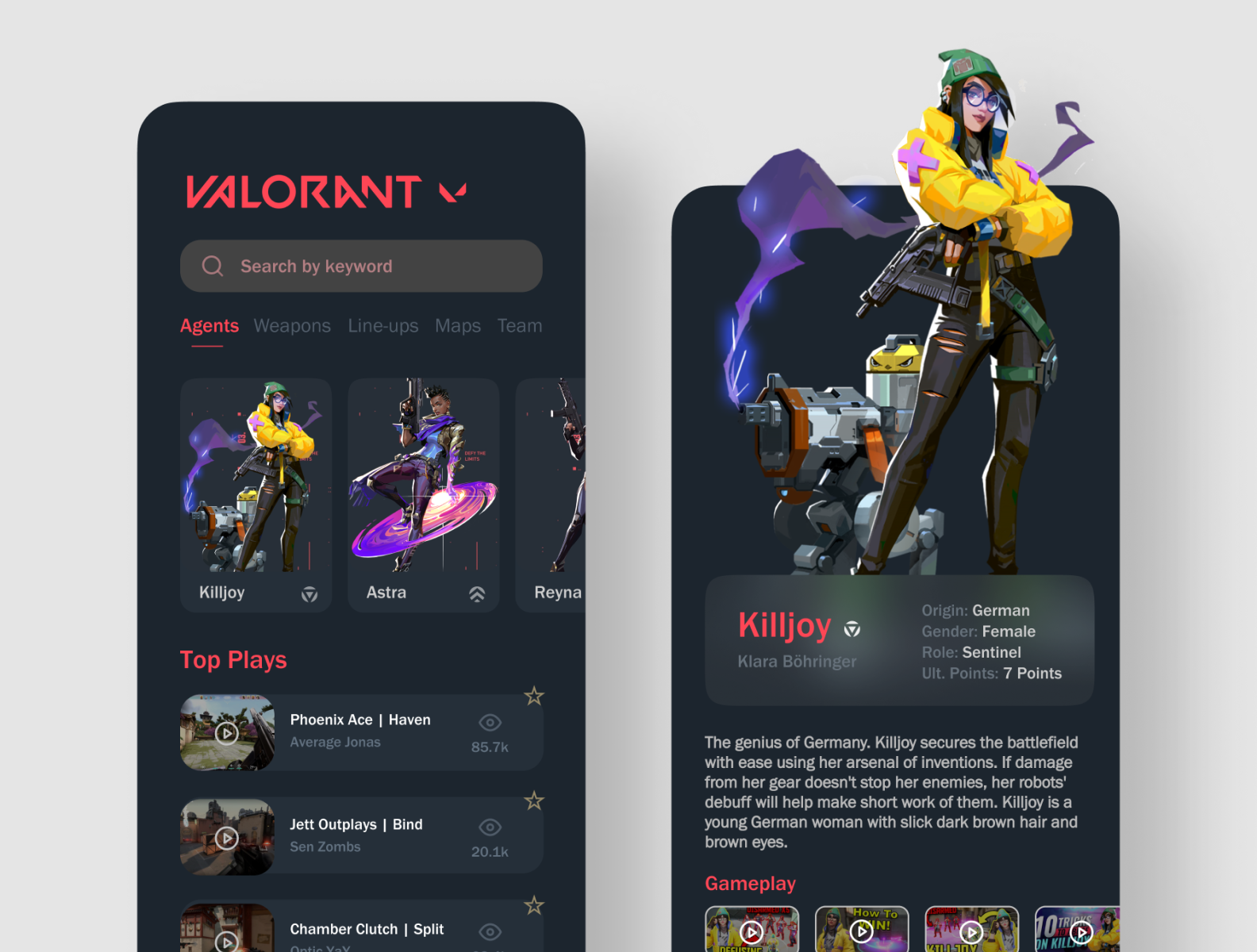 Wallpaper #0850b Slideshow Valorant New Uiux Designs