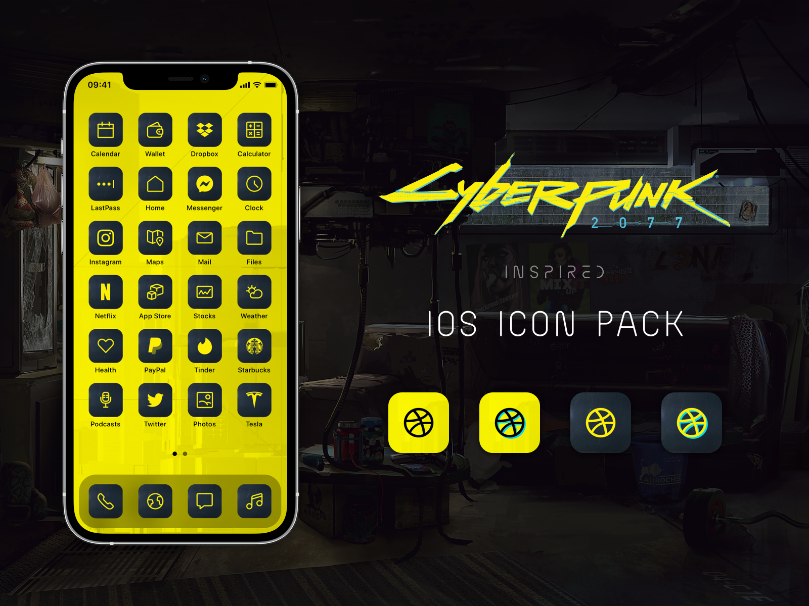 Wallpaper #4-qRVZMBlwTYPL18wQ07186 Cyberpunk 2077 Inspired Icon Pack for Ios by Bhpx on Dribbble