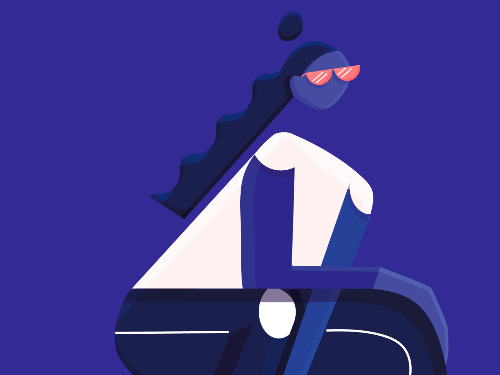 Wallpaper #cM7zJJMB71dOy6JZexIz260 Blue Chill by Leaha Holland on Dribbble