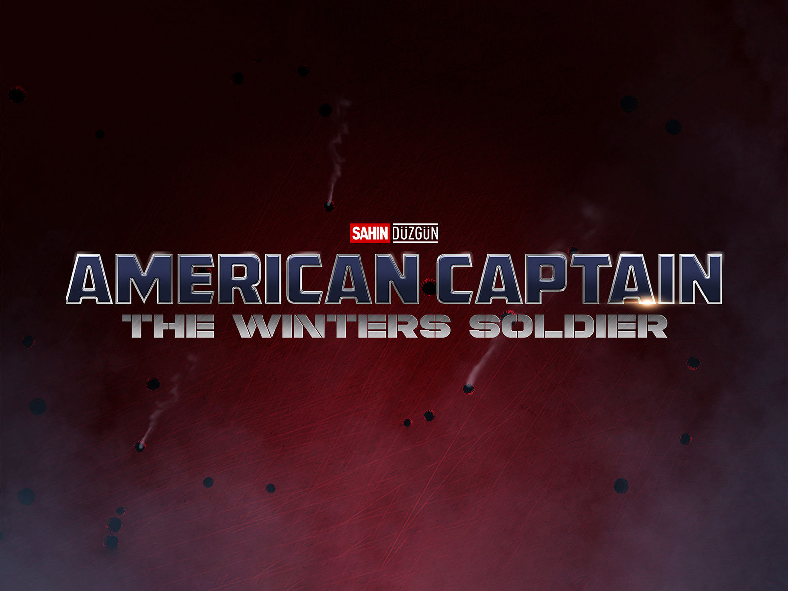 Wallpaper #chk9EI8BtGB6xQ78G14g8 Captain America 2 Text Effect Photoshop Template by Sahin Duzgun on