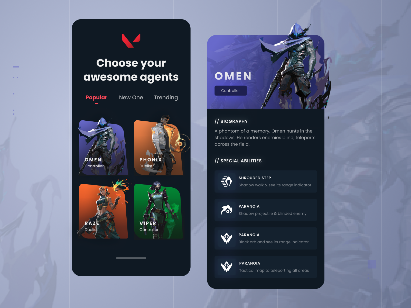 Wallpaper #lBe5PpMBPLD5_VENYeCx292 Valorant Agents by Ma on Dribbble