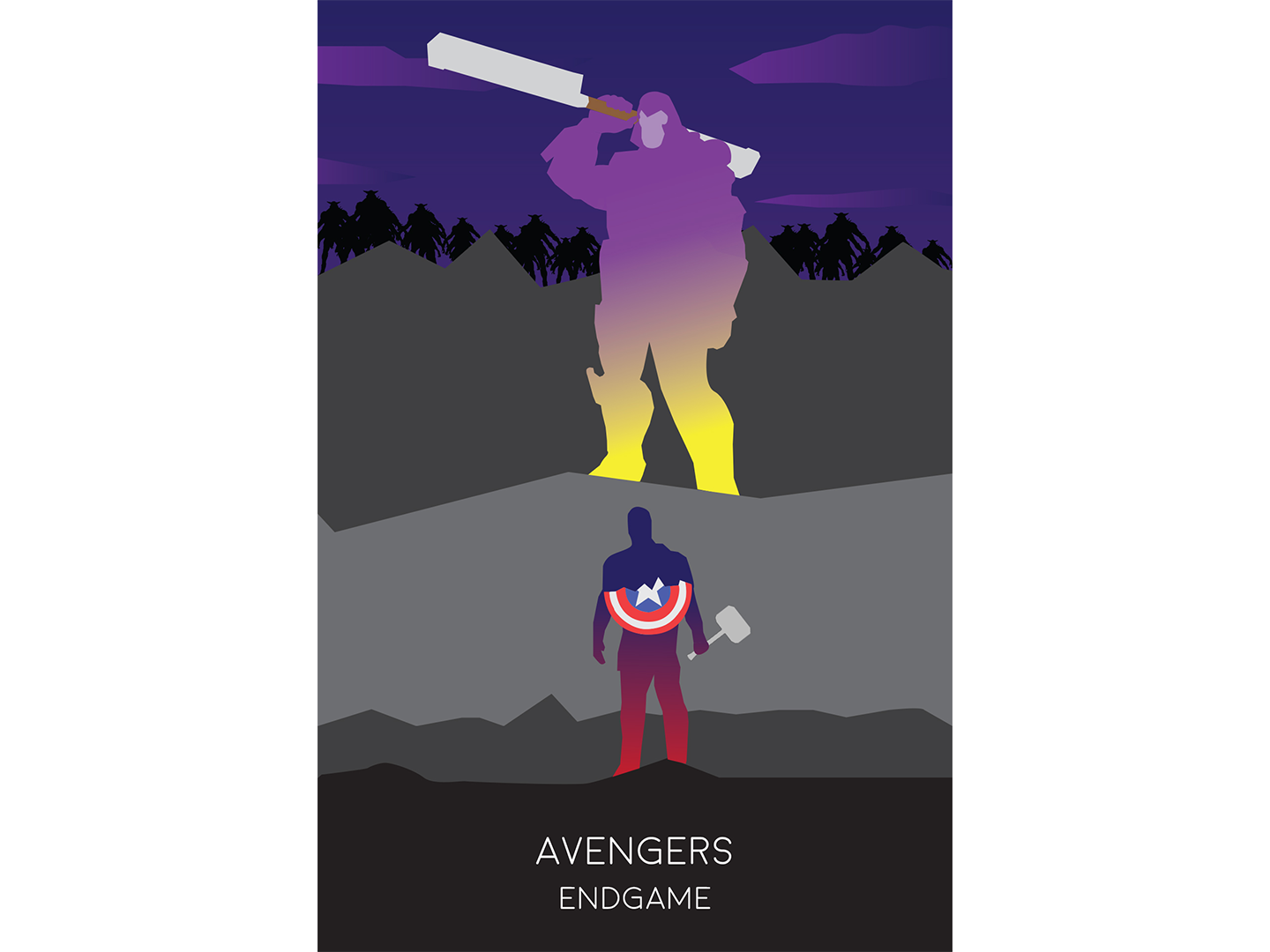 Wallpaper #XRk0EI8BtGB6xQ789V7C5 Captain America Endgame by Charles on Dribbble