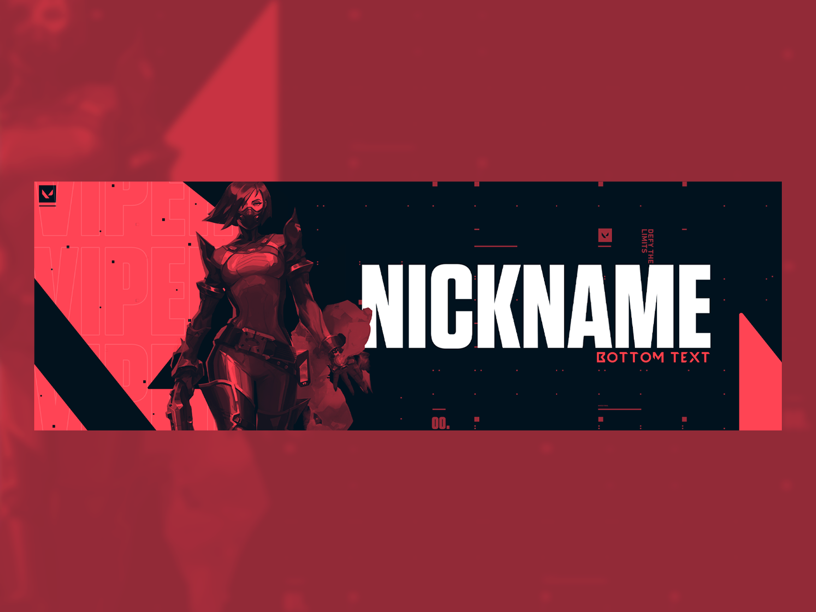 Wallpaper #yHdiJpMB-pgBXx60WKFd43 Freebie Header Valorant Viper by Rafael Shirui on Dribbble