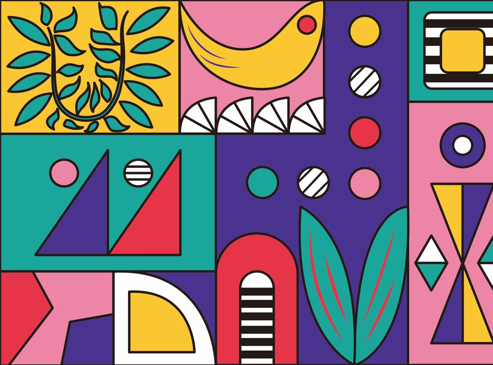 Wallpaper #M9vBYZcBzF5tfotJ3uVO142 Picture Using Geometric Shapes