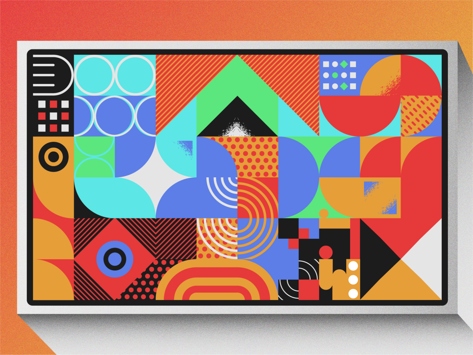 Wallpaper #jmiMFZMBSpphPi3-4wjh281 Geometric Shape Art by Ibrahim Musa on Dribbble