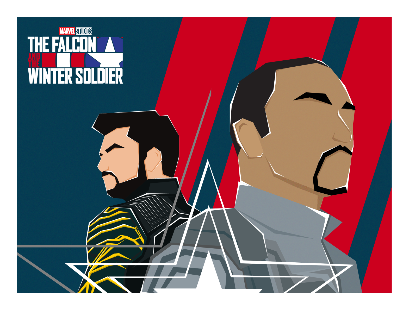 Wallpaper #VDHlNZMB5zzyi_yYsFiQ174 Falcon and Winter Soldier by Jibin Saji on Dribbble