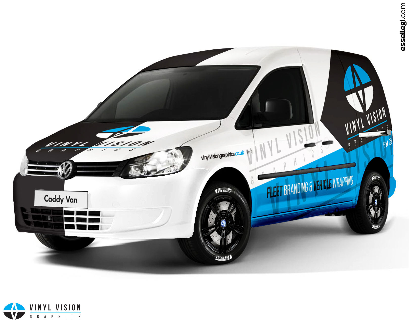 Wallpaper #TxqmT5MB1yWOL4qggn_9188 Volkswagen Caddy Van Wrap Design by Essellegi Wrap Design
