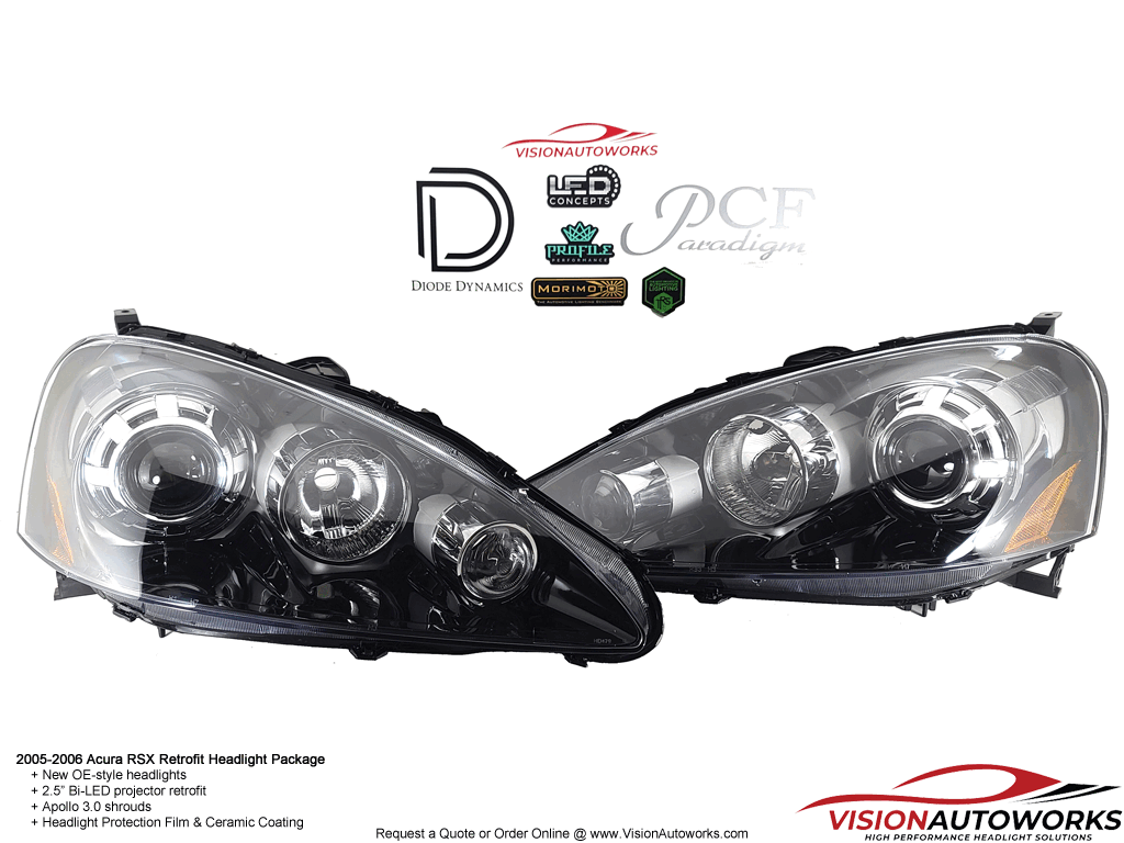 Wallpaper #JYLpP5MB0GiFKesMM8Dz341 05 06 Acura Rsx 25 Bi LED Projectors Apollo 30 Shrouds