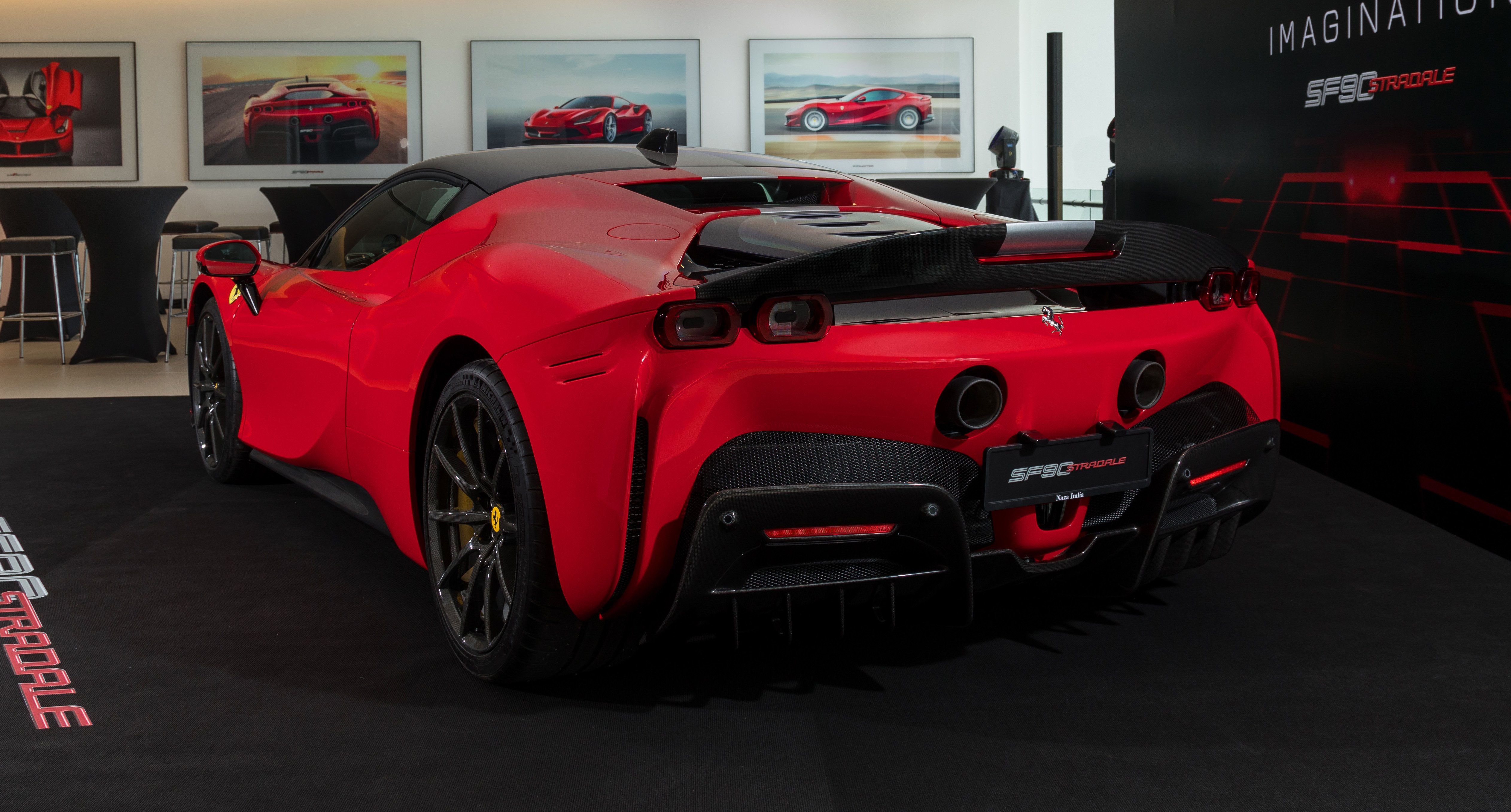 Wallpaper #Fn1X8I4Bnwiau_P6Xwbq42 Ferrari Sf90 Stradale Plug in Hybrid Debuts in Malaysia 1000 Ps 0