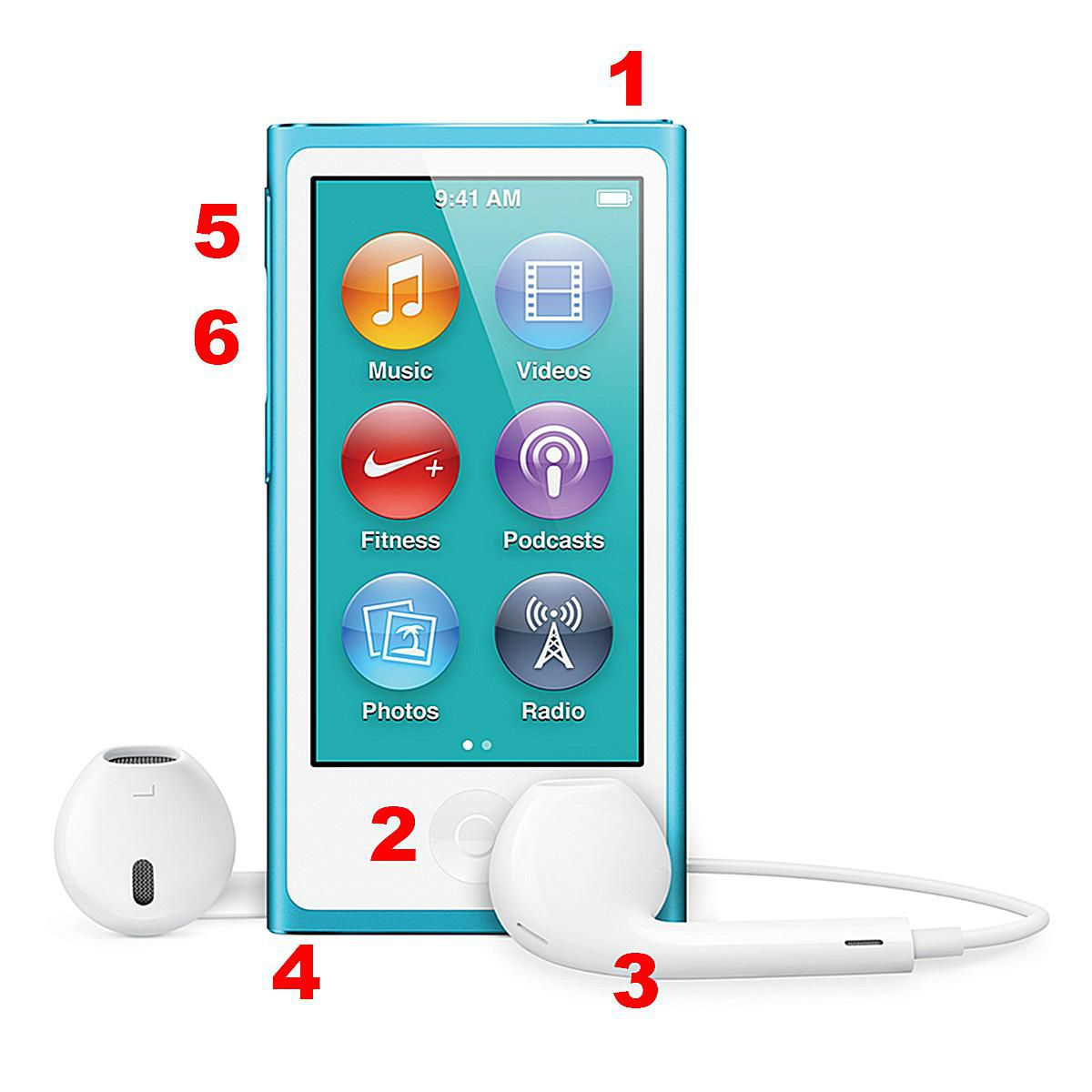 Wallpaper #m1MLNZMBYjRkjcHs_-ju160 Anatomy of the 7th Generation iPod Nano Hardware