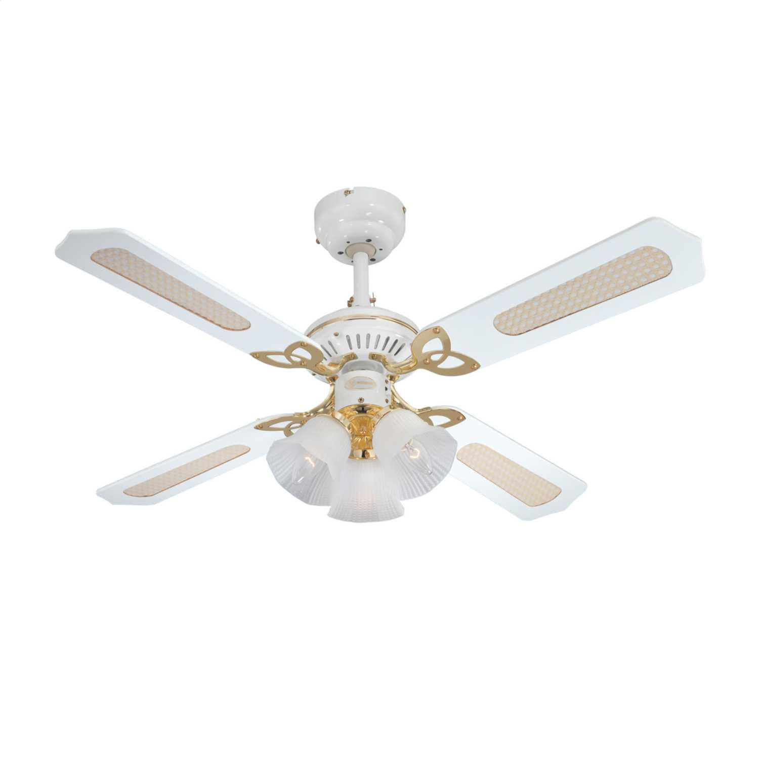 Wallpaper #57EF4 Mainstays 42 Hugger Metal Indoor Ceiling Fan with Light White 4