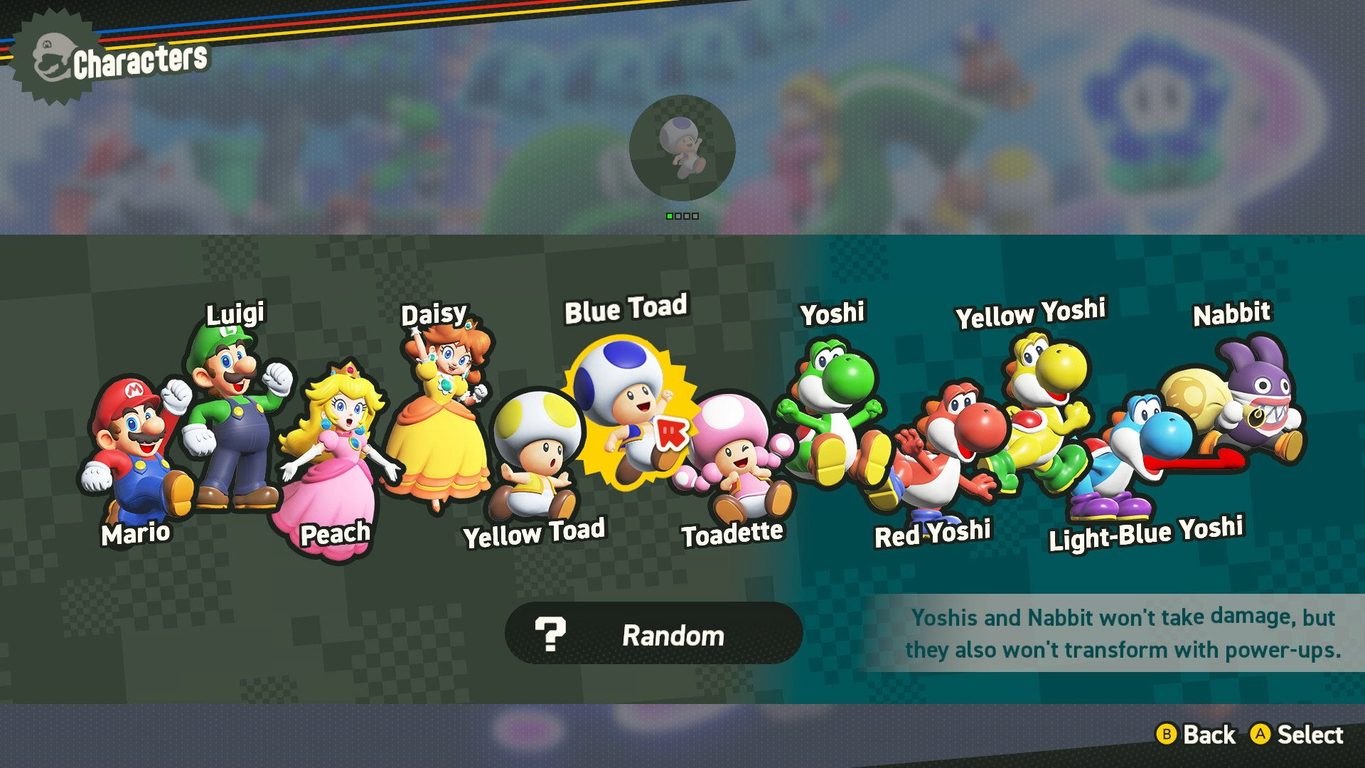 Wallpaper #amfy8JIBSpphPi3-omnI33 Super Mario Bros Wonder to Feature 12 Playable Characters Nintendo Wire