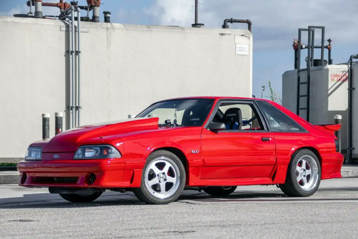 Wallpaper #A2jxIJMBSpphPi3-zi-J43 1990 Ford Mustang GT Fox Body Very Custom Classic Ford Mustang