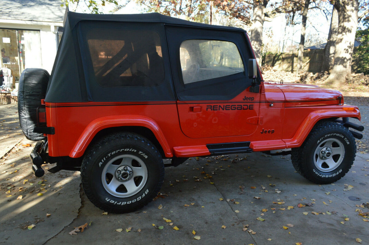 Wallpaper #TWhEFZMBSpphPi3-FQc3326 Fully Restored Jeep Wrangler with Renegade Package Like New Condition