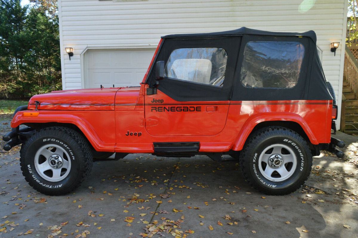 Wallpaper #TWhEFZMBSpphPi3-FQc3243 Fully Restored Jeep Wrangler with Renegade Package Like New Condition